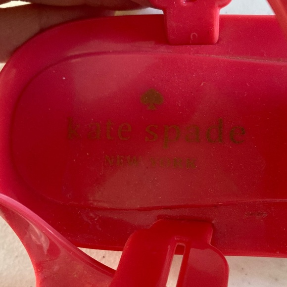 Kate Spade Vibrant Pink Jelly Sandals - Picture 2 of 8
